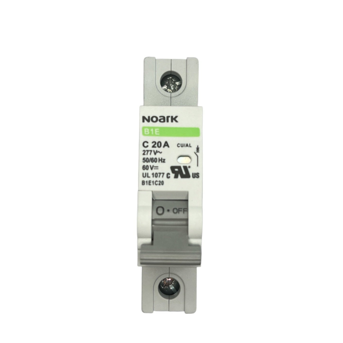 Noark B1E1C20, Miniature Circuit Breaker, UL 1077, 1 Pole